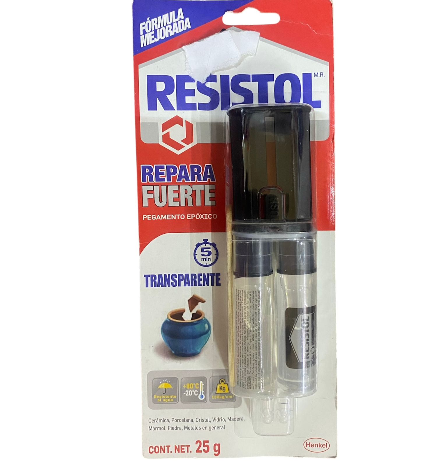 Repara Fuerte Transparente 25g